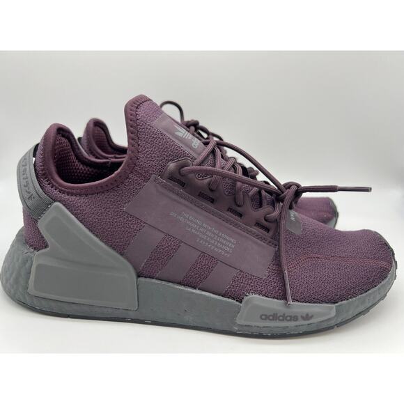 adidas NMD R1 V2 Originals Shadow Maroon HQ2149 Men's Shoes Size 10🛒 - Picture 1 of 12